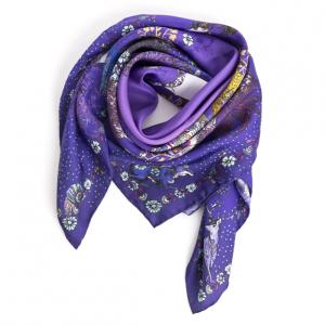 Moonlight silk scarf knot 2