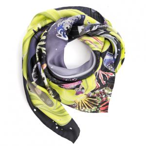 two sisters silk scarf knot