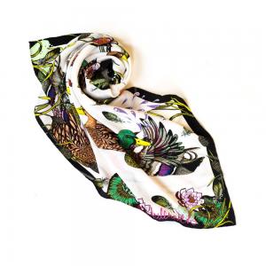 Ducking and Diving silk scarf knot